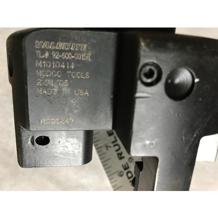 VALENITE 92-600-0015R MILLING CUTTER MODCO TOOL M1010414,HSK-63,2/M/05 R006249