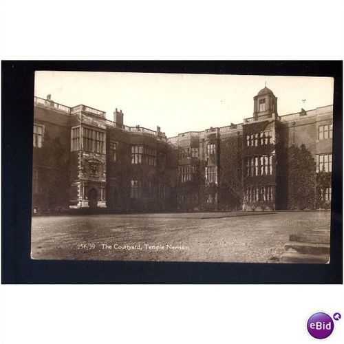 Yorkshire LEEDS Temple Newsam Courtyard Postcard (256/39)