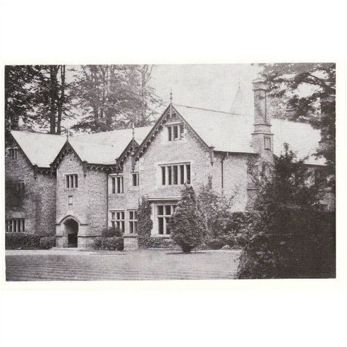Postcard SALE OLD HALL Exterior c1877 Cheshire
