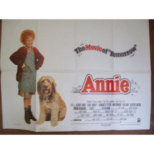 ANNIE Albert Finney, Carol Burnett, Bernadette Peters Quad Poster