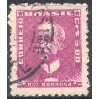Brazil 1954 - SG904c - 5cr purple - R. Barbosa - used