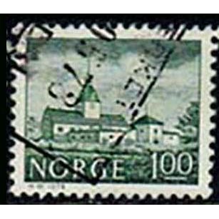 Norway 1978 Buildings 1,00 Used Stamp..