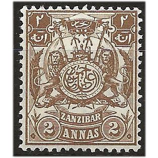 Zanzibar 1904 SG212 2a Brown Mounted Mint. ..