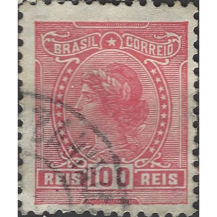 BRAZIL, Liberty Head, Liberty Head 1918, 100reis, #2