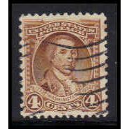 Used 709 4c George Washington Barely Clears K0433