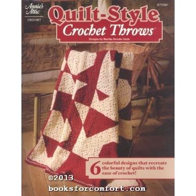 Crochet Quilt-Style Crochet Throws 875584
