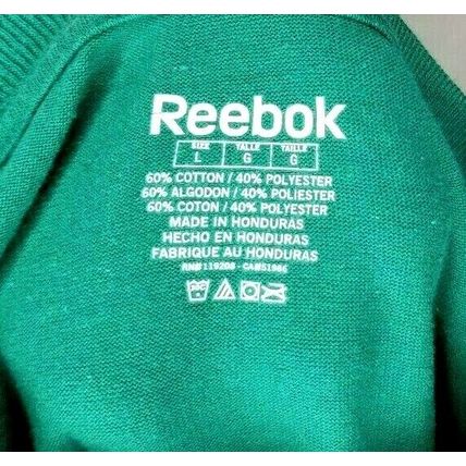 Miami Dolphins NFL Reebok Teal T-shirt Size L (T7D)