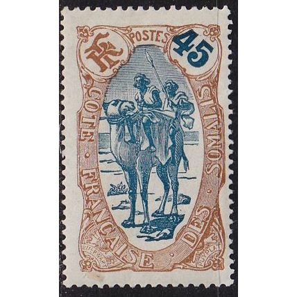 FRANZ.SOMALIA [1909] MiNr 0076 ( */mh )