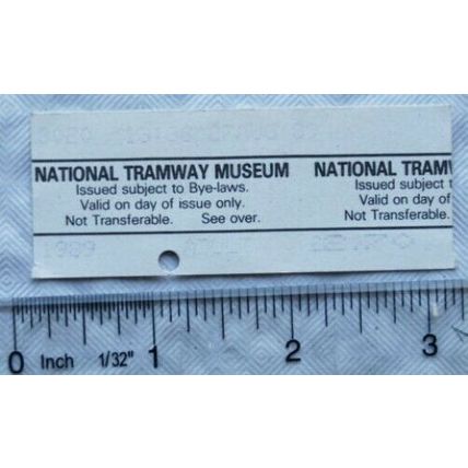 1989 National Tramways Museum ticket