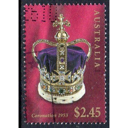 Australia 2003 Coronation Golden Jubilee $2.45 Used