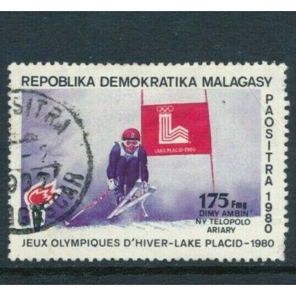 Winter Olympics, Lake Placid - Malagasy 1981 - F H - MiNr 868