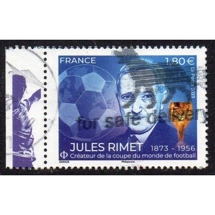 France 2023 Jules Rimet, Founder of Football World Cup 1,80€ Used