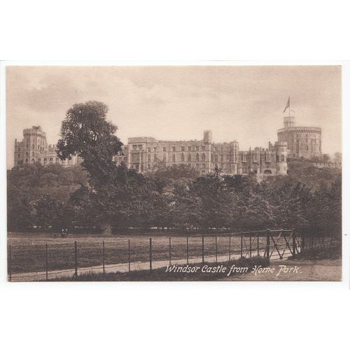 Windsor Castle Postcard From Home Park Berkshire 35375