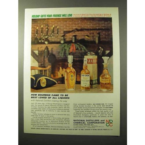 1964 National Distillers & Chemical Corporation Ad - Bourbon