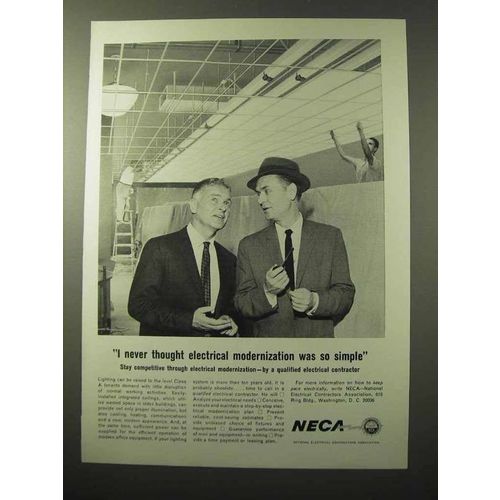 1964 National Electrical Contractors Association Ad