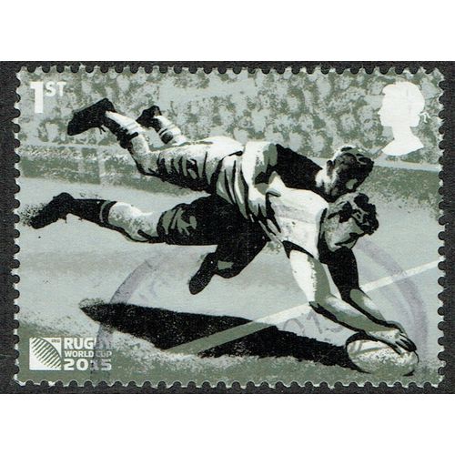 2015 Rugby World Cup 1st Multicoloured SG3749 FU