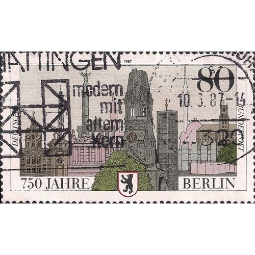 GERMANY, 750 years Berlin, 1987, 80 Pfennig