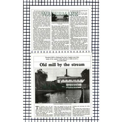 Townford Mill Halstead Essex Terry Khan Annie Hibble -1987 2-PART Clipping
