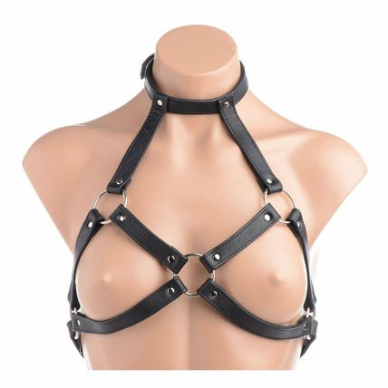 Leather Harness Bra - Real Leather - Authenticity Guaranteed!!