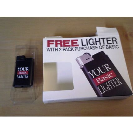 Basic Cigarettes Black Lighter