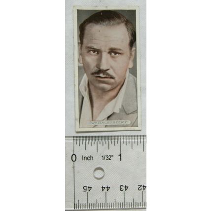 1934 Ardath Famous Film Stars No. 46 Wallace Beery