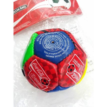 Coca Cola 2002 Fifa World Cup Korea Japan 4" Mini Soccer Ball Football Set Of 2