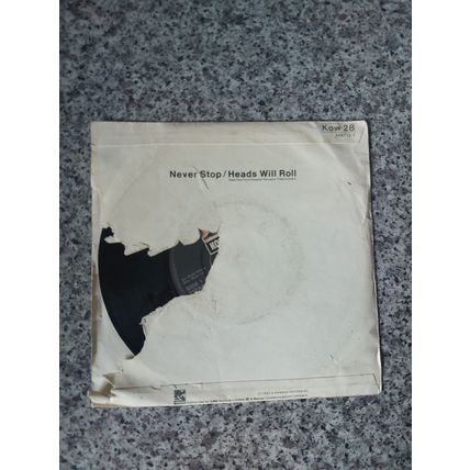 Echo & The Bunnymen – Never Stop (KOW28) 1983 (7" Single)