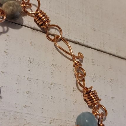 Handmade Amazonite Double Strand Bracelet
