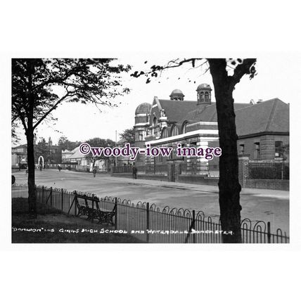 pu1440 - Girls High School , Waterdale , Doncaster , Yorkshire - print 6x4