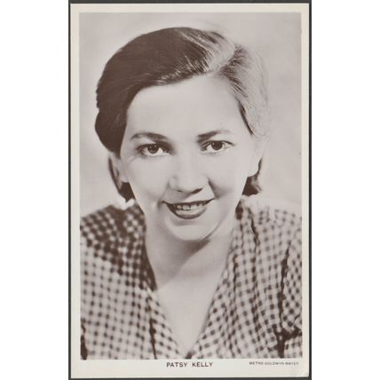 Actress Patsy Kelly, c.1930s - Picturegoer RP Postcard