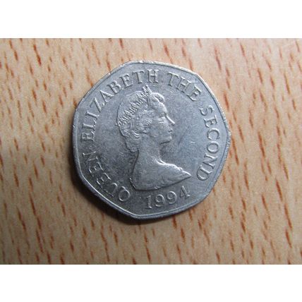 Jersey 1994 Elizabeth ll 20p Coin