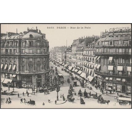 Rue de la Paix, Paris, c.1905-10 - Le Deley CPA ELD4053