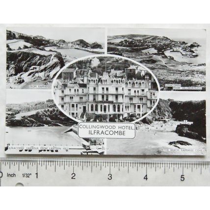 1964 postcard Collingwood Hotel, Ilfracombe