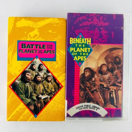 Planet Of The Apes Original Movies VHS Video Tape Lot #1