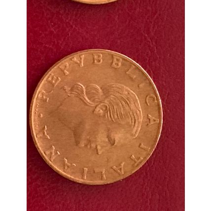 Umlaufmünze Italien 200 Lire 1991