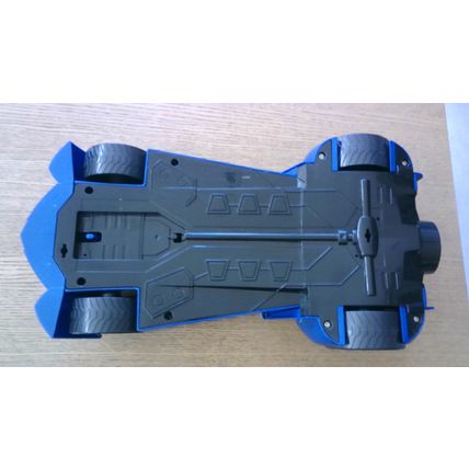 BATMAN (6" Action Figure) & BATMOBILE (14" Brave & The Bold Version) Mattel