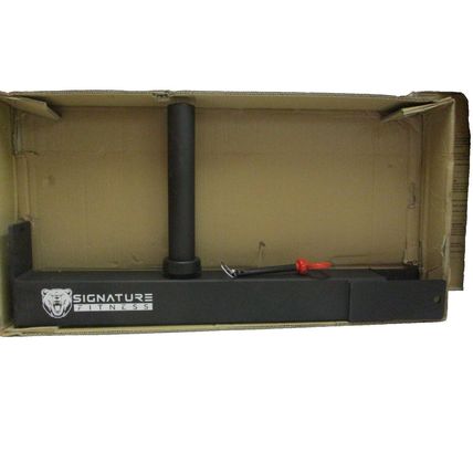 Signature Fitness Plate Loaded Lever Arm Attachment for Power Racks and Squat