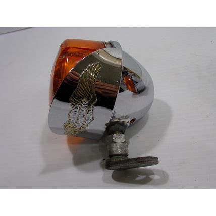 Harley Davidson Front Turn Signals OEM Softail Dyna SAE DP 85 DOT PM