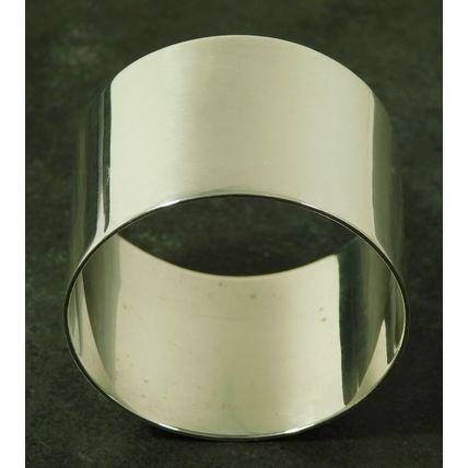 Vintage Solid Sterling Silver Unengraved Serviette Napkin Ring 1945 By Viners