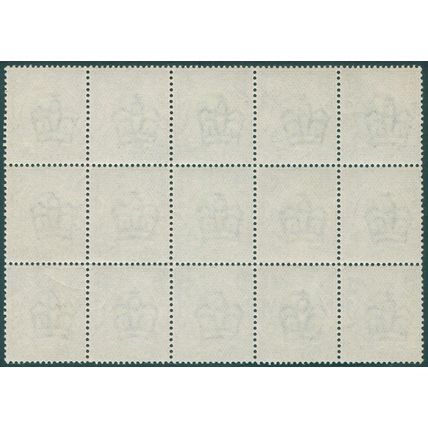 Great Britain 1911 ½d green Die A SG322 MNH block x15