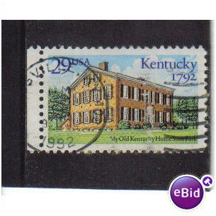 1992 USA kentucky statehood 29c multi F/U SG2666