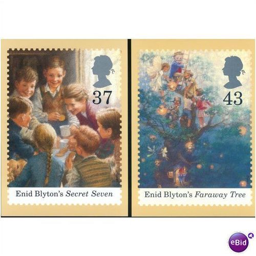 GB PHQ's mint set 1997 - Birth Centenary of Enid Blyton