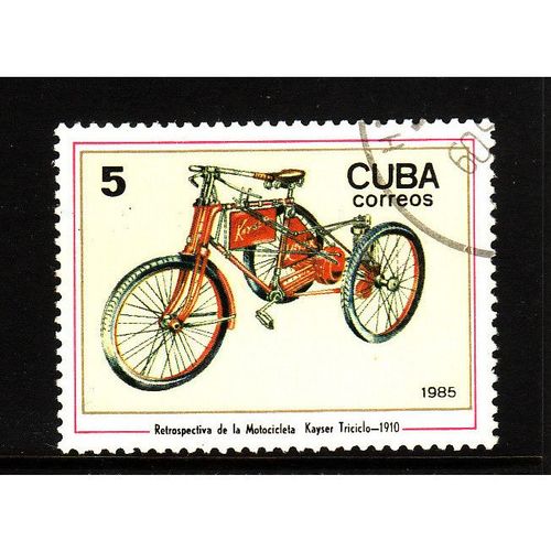 CUB 1985 MOTOR CYCLE SG3111 5c 1910 KAYSER TRICYCLE FINE USED