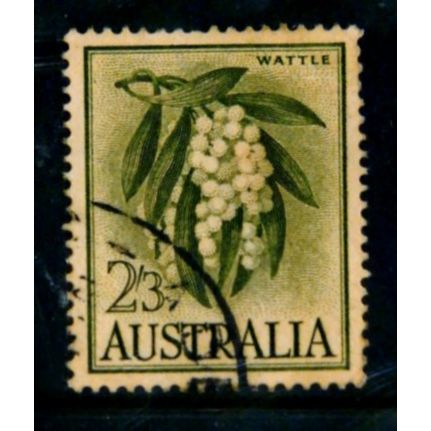 AUSTRALIA 1959 SG 324 2s 3d WATTLE FINE USED #4
