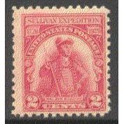 657 2c General John Sullivan Just Clears MNH Q0931