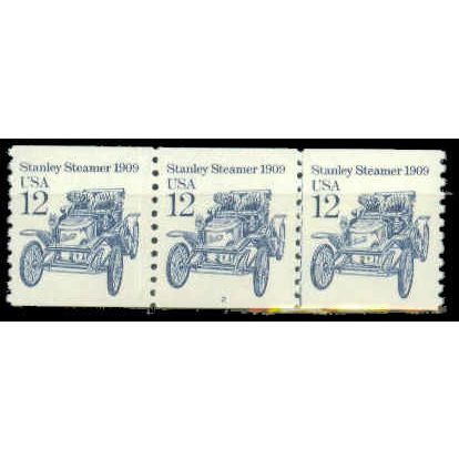 2132 12c Stanley Steamer Very Fine MNH Dry Gum PNC 2/3 P0929