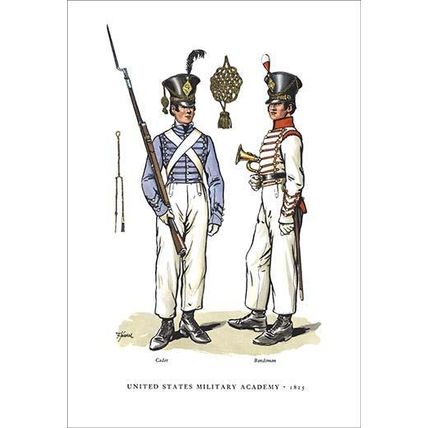 United States Military Academy, 1825 12 x 18 Poster