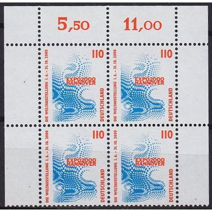 GERMANY BUND [1998] MiNr 2009 4er ( **/mnh ) [01]