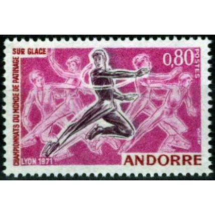 ZAYIX French Andorra 202 MNH Sports Ice Skating 071823S63M