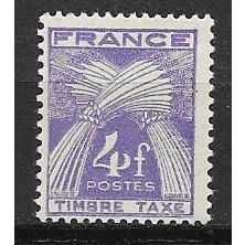 FRANCE N° Taxe 84 YVERT NEUF ** (MNH)